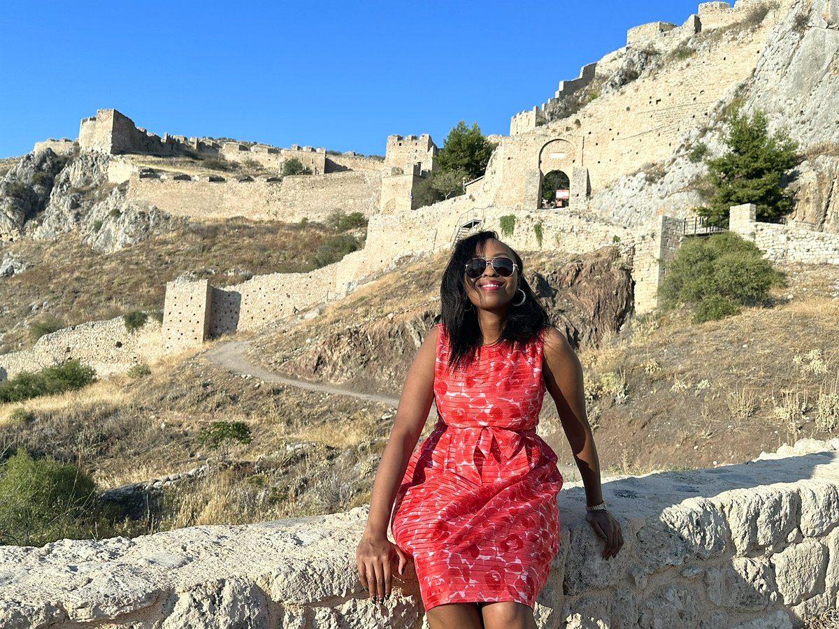 paulinenjoroge's tweet photo. Where I am standing on the 1st and 3rd photo is exactly where Apostle Paul stood and preached to the Corinthians. 

Corinth was one of the most important Greek City States; it was a wealthy and a thriving city. If there was a comparison to a present day city, that would be Las Vegas. The city had two sea ports; on the Corinthian sea and the Argosaronic sea, making it an important and powerful trading destination. People from all over the Mediterranean world converged in Corinth. 

With the kind of money in circulation, Corinth was the sin city of the ancient times. People were engaged in all manner of indulgencies, gambling, sex etc, and were more stubborn than Nairobians 😅. The religious background of Corinth was a mix of Greek, Roman, and Oriental. The teachings of Christianity which was a new religion went against the grain of everything these people knew of a belief system. 

The church in Corinth also had various struggles such as divisions, false teachings and immorality. It was for this reason that Apostle Paul wrote them two letters in order to strengthen the converts who struggled with reverting to their past belief, and to help them with their questions and problems. 

The apostle spent a year and a half in Corinth and many people believed in Jesus because of his preaching. Amidst many challenges Paul a Roman citizen also preached in other parts of Greece. He was the apostle called to the gentiles, and he faithfully carried out this mission until his death. It is believed he was beheaded in Rome.

If Paul was writing to Kenyans today, how do you think he would address us?

#HistoryTimeWithPauline