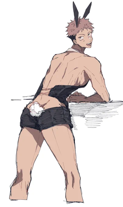 でバニ落書き 