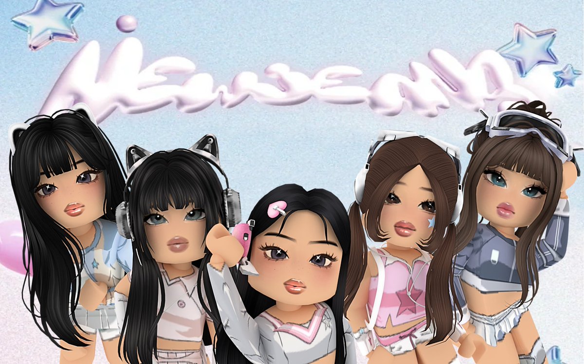 <a href="/NewJeans_ADOR/">NewJeans</a>  - [GET UP] 2nd EP WEVERSE on #Roblox !!
Collection brought by: <a href="/cwutey/">cwutey</a> &amp; <a href="/enwyadi/">adi ☆</a> ! 🧷
ฅ՞•ﻌ•՞ฅ📑
[links to the accessories and clothes are listed below]