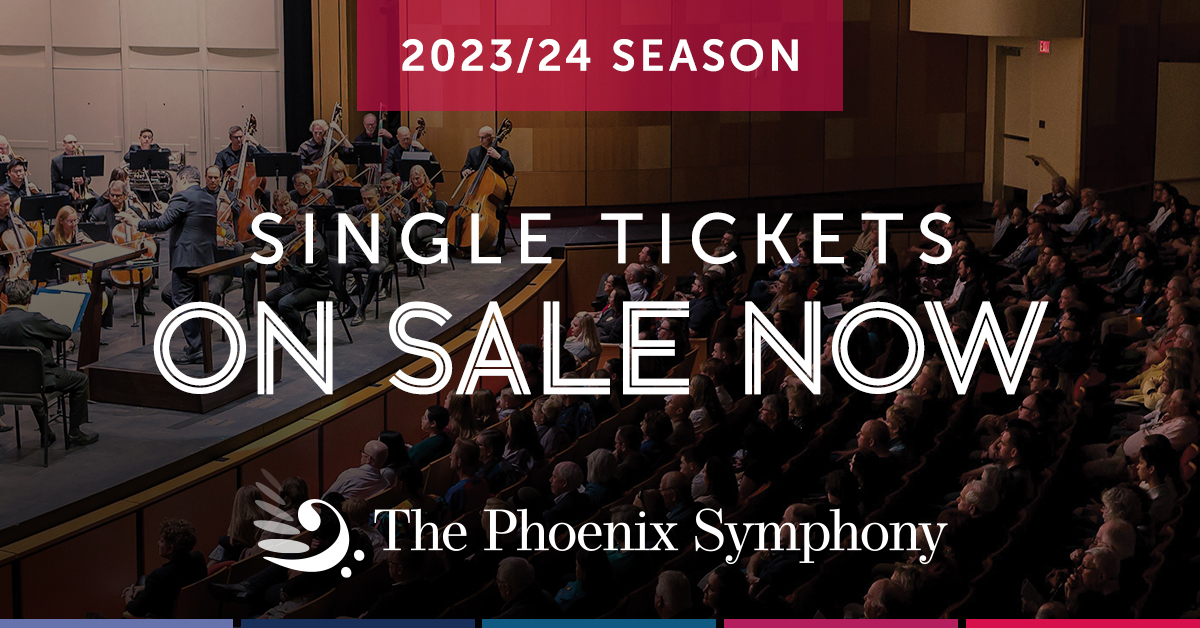 Tickets are now on sale for an extraordinary 2023-24 Season!🙌 We invite all of you to join us for our 77th season and Virginia G. Piper Music Director Tito Muñoz's Triumphant Tenth to create lasting musical memories🥳 Explore our season: phoenixsymphony.org