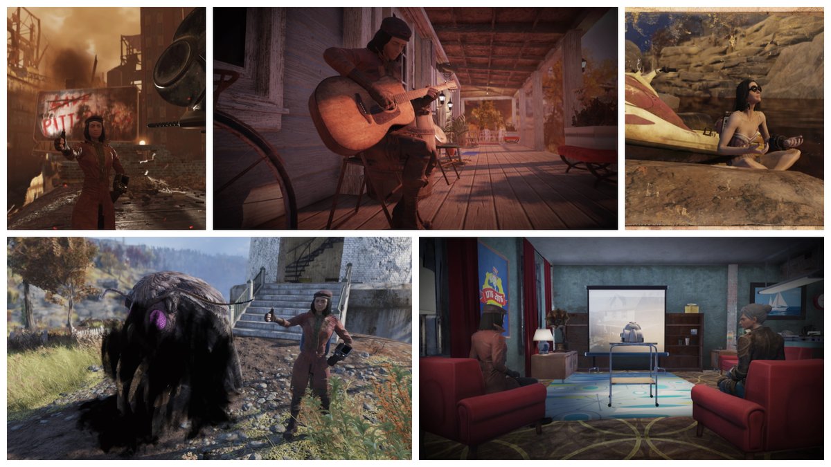 Piper visits Appalachia #PS4share