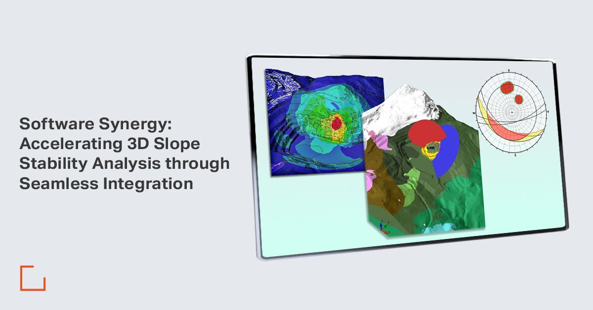 Rocscience's tweet photo. Discover the power of combining 3D photogrammetric modelling, 3D LEM #Slide3 & 3D FEM #RS3 analysis tools to conduct a detailed back-analysis of an open pit slope failure in just a matter of days. https://t.co/9uWqtCUU0T
#RockMechanics #GeotechnicalEngineering #NumericalAnalysis https://t.co/vQELOuNbvP