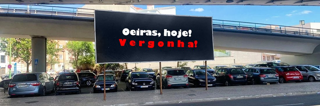 OdeteFe84150300's tweet photo. Cartaz de protesto contra a JMJ removido em Oeiras. Isaltino Morais, q como se sabe, nunca fez nada de ilegal, diz q é "publicidade ilegal"!
Constitucionalista considera q pode estar em causa "ato de censura com a a desculpa de não cumprimento de ordens regulamentares". https://t.co/RBDILbW3KR