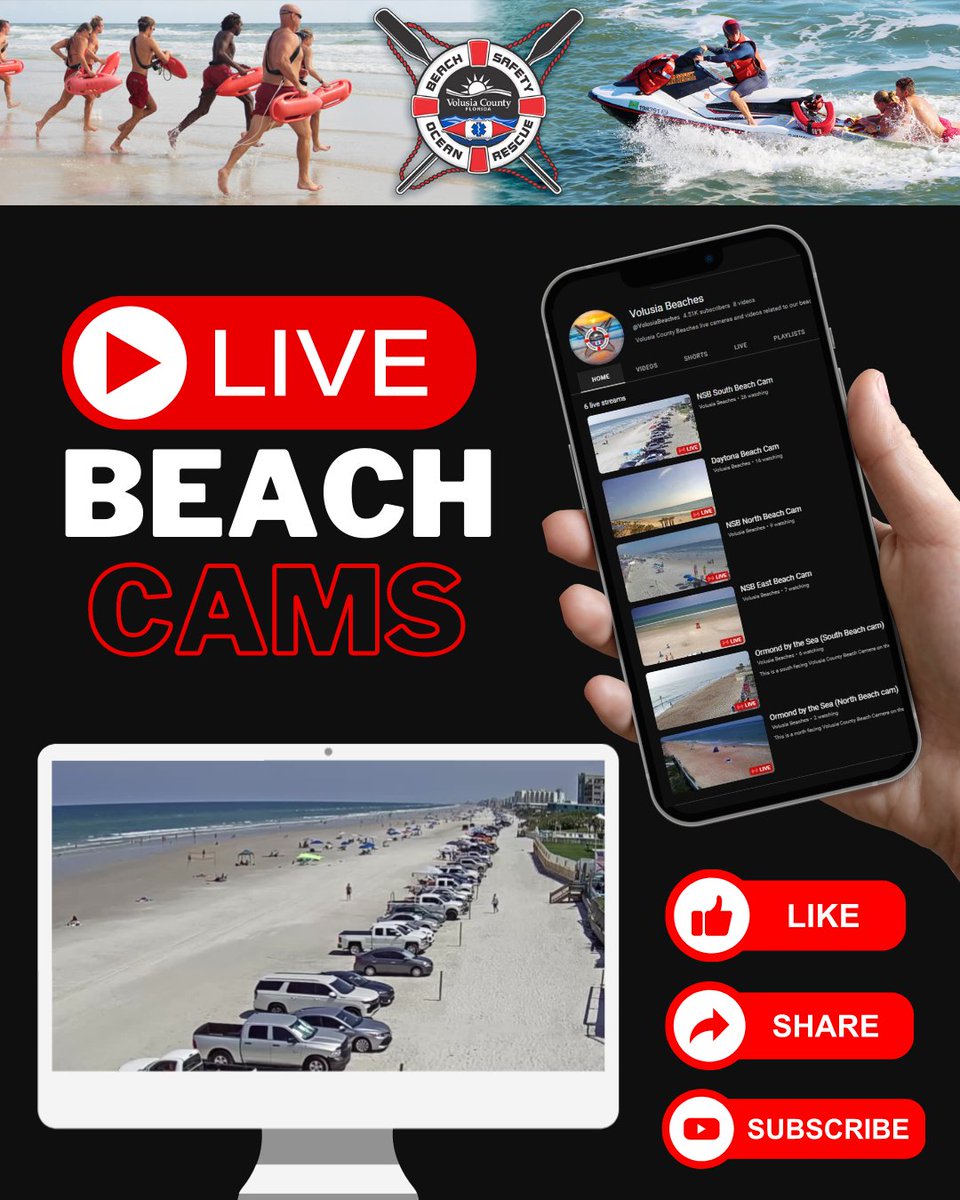 Volusia Beaches tweet media