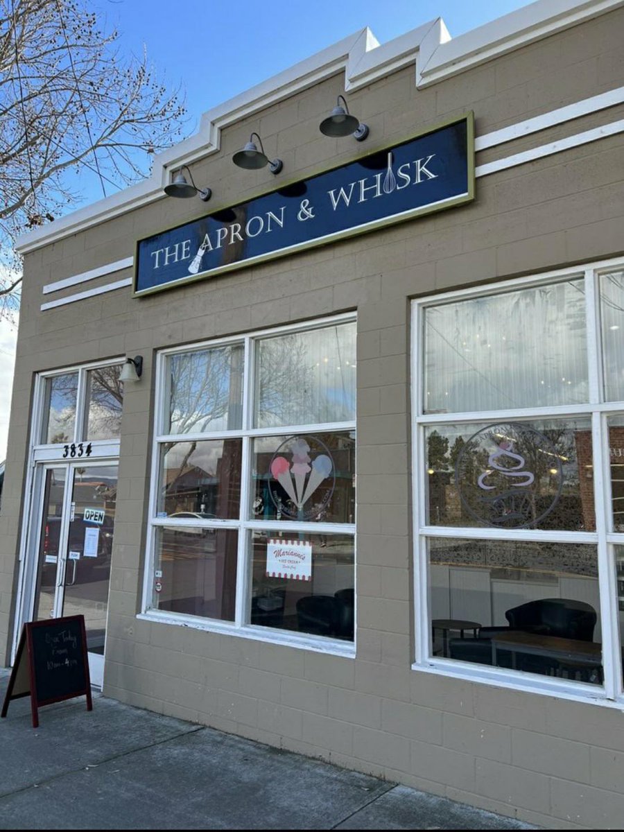 Gourmet pastries and Marianne's scoops await at The Apron &amp; Whisk! Visit them in Union City to satisfy your sweet tooth. 🧁🍨