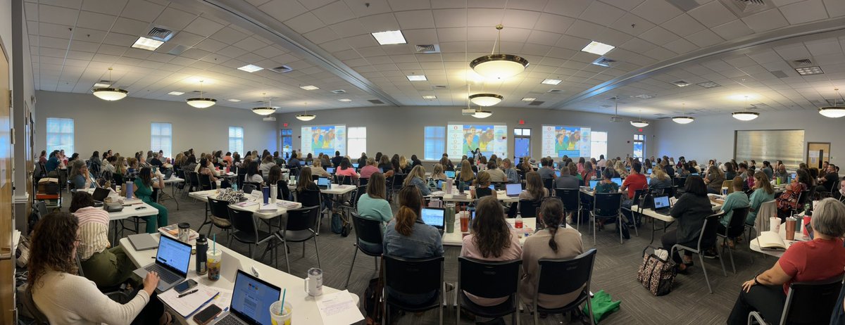 It is so great to be with ALL of the ESL teachers from the district this morning! Passionate educators ready to love our students!