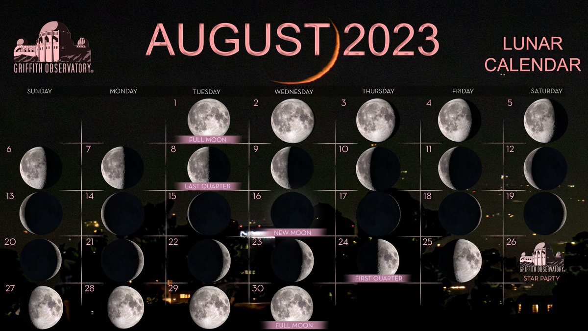 Here are this month’s #Moon phases. If you missed yesterday's full moon, don't worry, you've got another one to look forward to on the 30th.