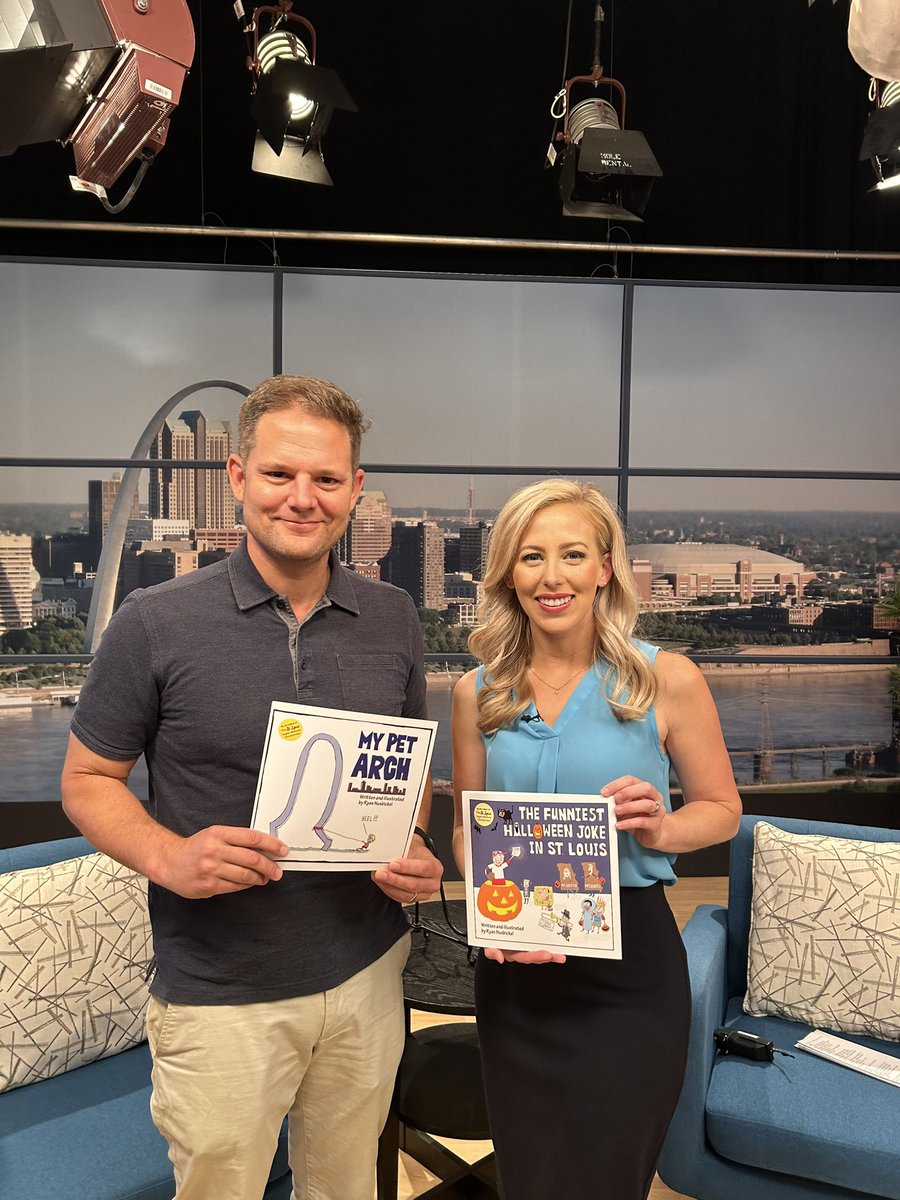 ryannusbickel's tweet photo. I had so much fun talking everything from storytelling to Halloween Jokes with @paigehulsey 
Thanks for having me!
https://t.co/RF15xObOa0 https://t.co/mLi9kSkUn2