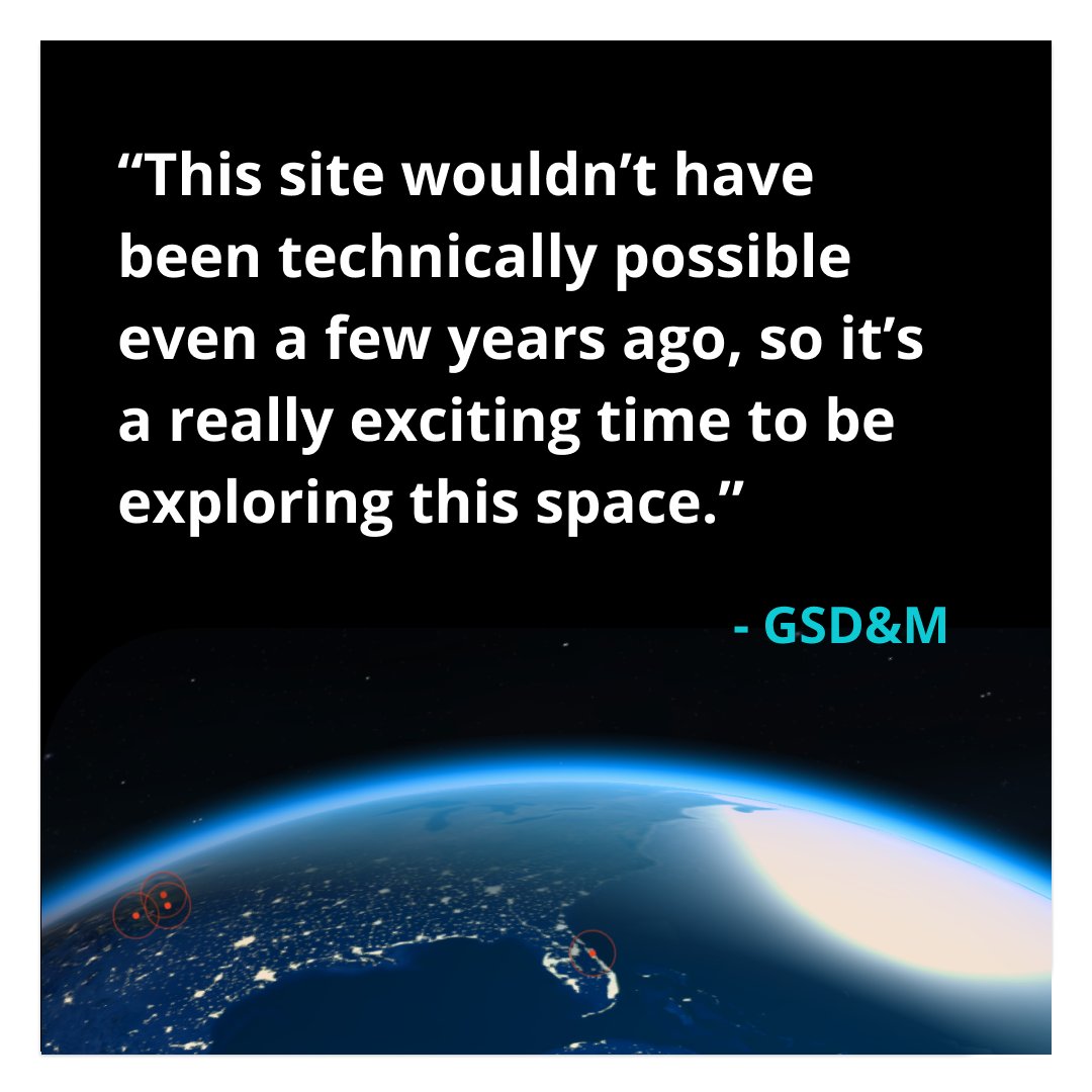 wpengine's tweet photo. Congratulations to our agency partner @GSDM for their @TheWebbyAwards nomination and #CraftedWithCode feature! 

GSD&amp;M was nominated for the Features &amp; Design (Best Use of Animation or Motion Graphics) category for @gospaceforce’s site. https://t.co/ieiFOGlQdS https://t.co/hibRlFQLq0