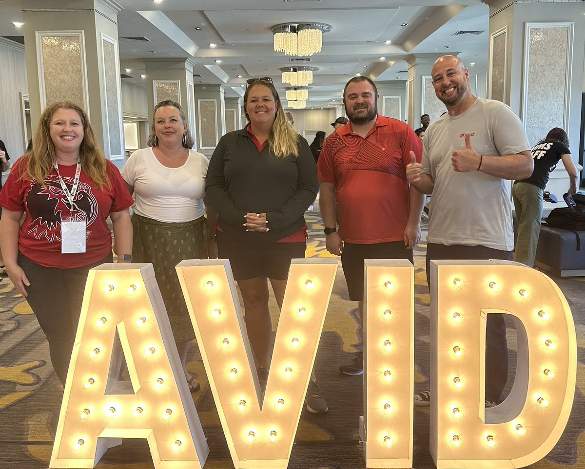 WalnutGroveInt's tweet photo. Teachers are learners too. Our staff had a great time and learned a lot at the AVID Summer Institute. #wgis #wcusd #hawkspirit #AVIDSI2023 #AVID4Possibility #AVIDFamily @WestCovinaUSD @WalnutGroveInt https://t.co/n9ip63tkrC