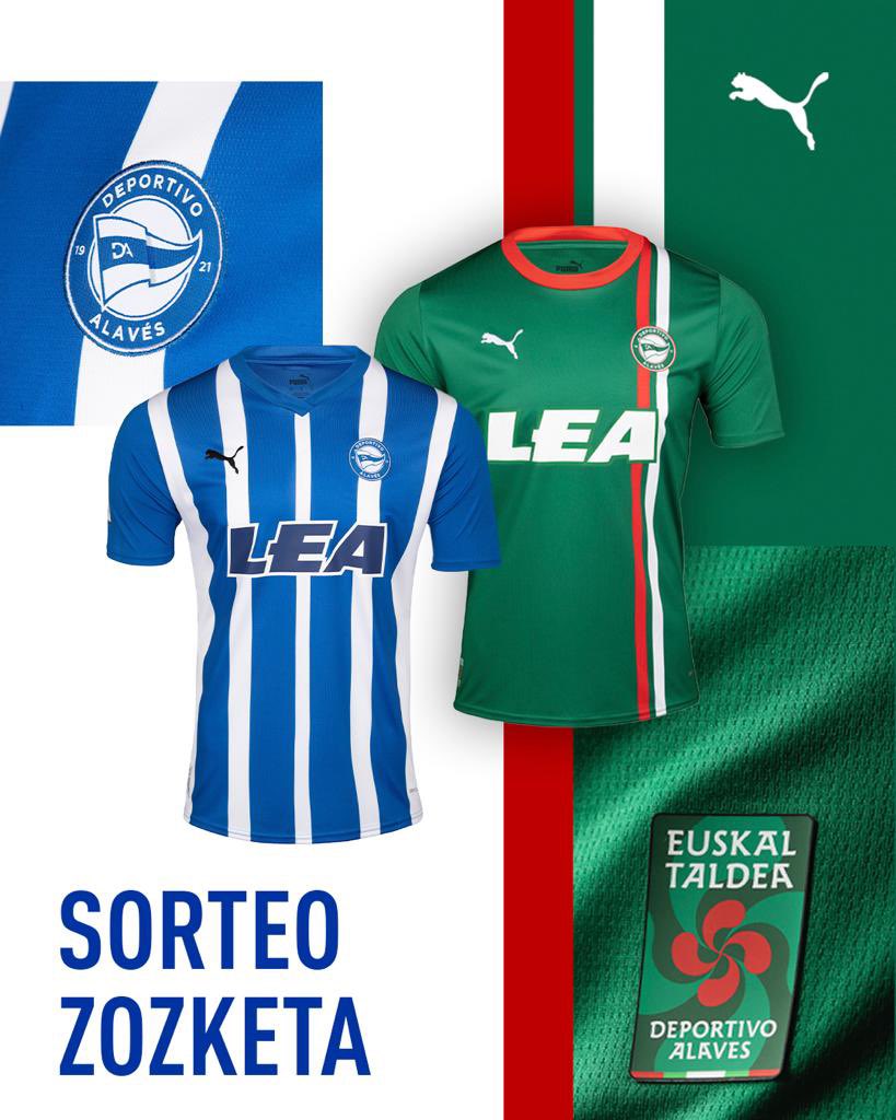 ¿Quieres una camiseta del Deportivo Alavés 𝐅𝐈𝐑𝐌𝐀𝐃𝐀? 👕

➡️ Síguenos 
🔄 Danos un RT a esta publicación 
💬 Coméntanos cuál quieres y por qué 

#PróximaParadaPrimera 🔵⚪️