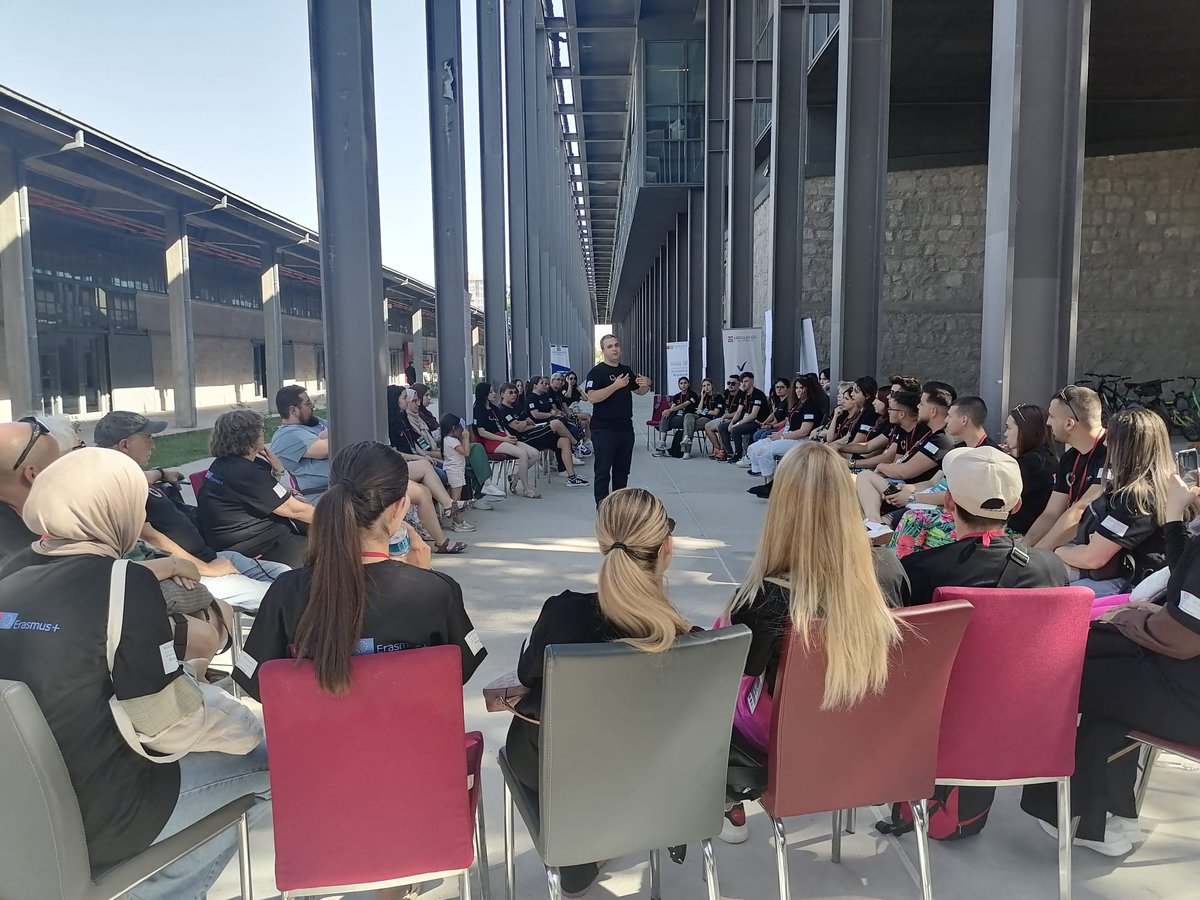 aguyouth's tweet photo. 24-31 Temmuz tarihleri arasında 'Using SDGs in Youth Work' isimli Erasmus+ Gençlik Değişimi hareketliliğinin eğitim kısmı 5 farklı ülkeden katılımcılar ile birlikte kampüsümüzde tamamlandı. https://t.co/p8gpshCrUl