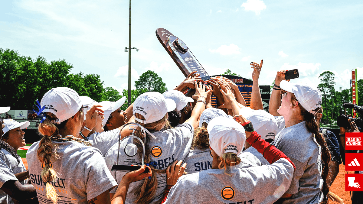 RaginCajunsSB's tweet photo. One of only 7️⃣ programs to 𝙖𝙥𝙥𝙚𝙖𝙧 𝙞𝙣 𝙚𝙫𝙚𝙧𝙮 @NCAASoftball Tournament since 2000.

#GeauxCajuns ⚜️ https://t.co/OPyz1fN6ME