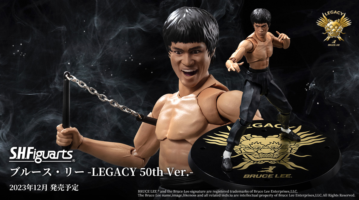 ブルース・リー　台座　フィギュア ブルース・リー アクションフィギュアの決定版アイテムが、新デザイン