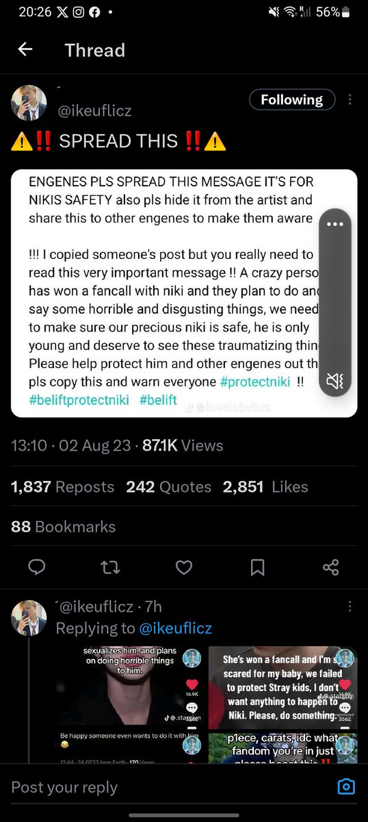 yara00486062's tweet image. Hello lets spread this and ask for help @BELIFTLAB #protectniki