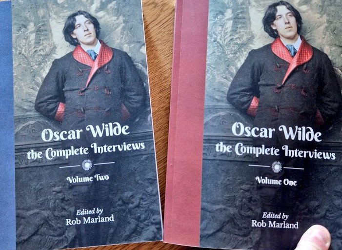 AJWestAuthor's tweet photo. Congratulations to editor @RPMarland - what an extraordinary accomplishment, just mind-blowing to collect so many sources together with such expertise. @OscarWildeUK https://t.co/Wt9sRUbg6P