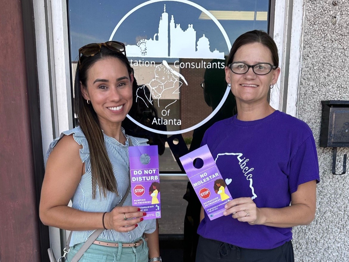 WHD_DOL's tweet photo. 📣 Shout out to @WHD_DOL outreach specialist Karla Falcon &amp; our friends in Georgia, @HMHBGA, @Support_ROSE, &amp; Epic Breastfeeding Program @GAChapterAAP! 

Together, we can help support Georgia moms when they go back to work after having a baby. https://t.co/UaizpUMgIw #PowerToPump https://t.co/fsW19wNsCw
