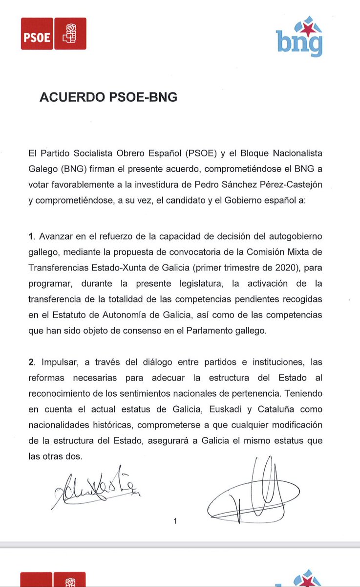 jaimedeolano's tweet photo. No les importa Galicia, solo sus apaños en Galicia

🔻En 2020, @obloque firmó acuerdo para la investidura de Sánchez

🤥 SÁNCHEZ INCUMPLIÓ TODOS LOS COMPROMISOS

🔻Ahora, BNG anuncia que volverá a hacer lo mismo y apoyará a Sánchez

Sánchez no cumplirá, el BNG lo sabe pero… https://t.co/gl2p7owlPO