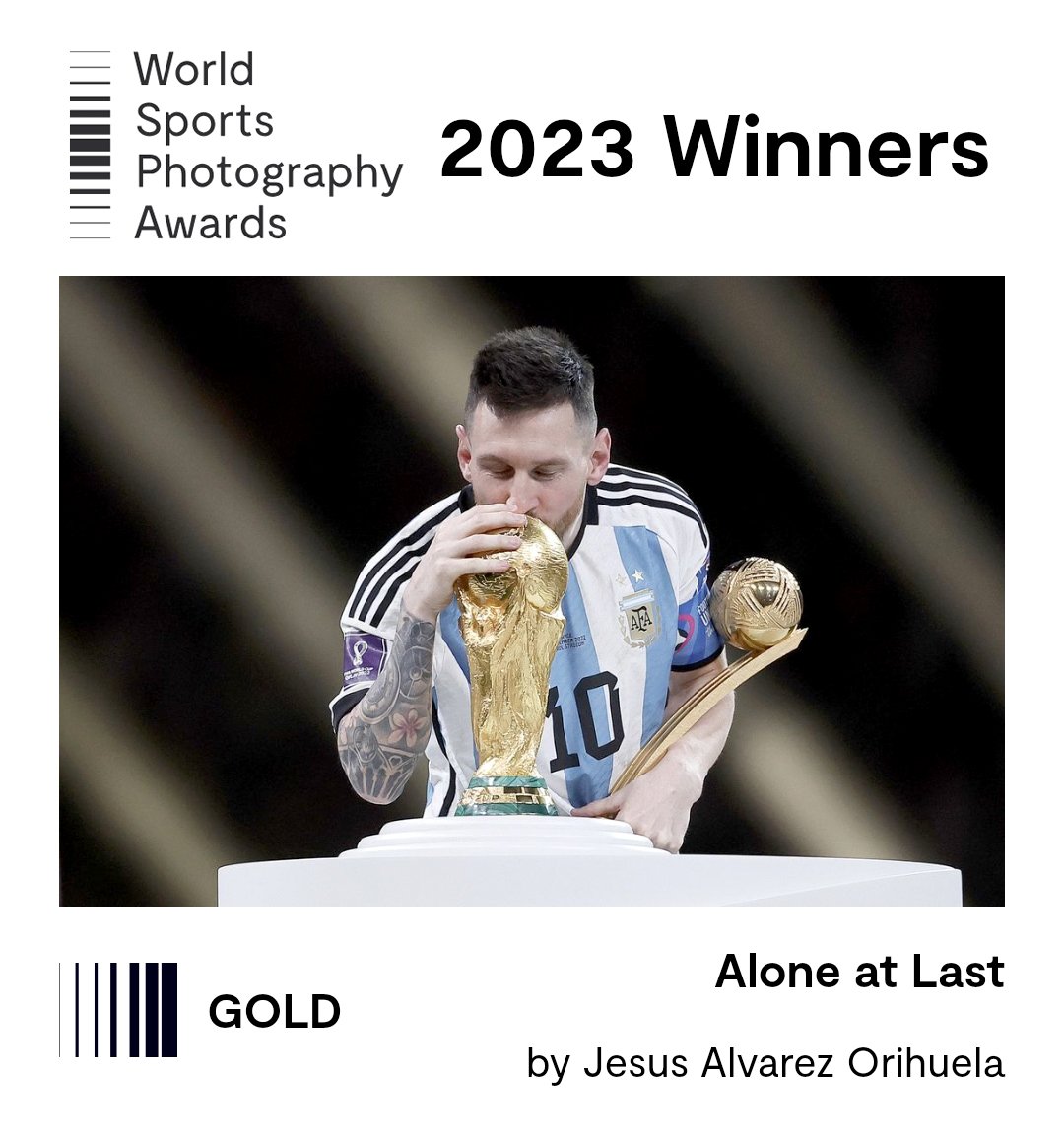 AsFoto_Orihuela's tweet photo. I’m honoured to receive the gold award in the Football category of the World Sports Photography Awards. Over 700 photographers from more than 70 countries took part in this year’s edition. I can't believe it! #wspa23 #DiarioAs https://t.co/slS6S4fXoU