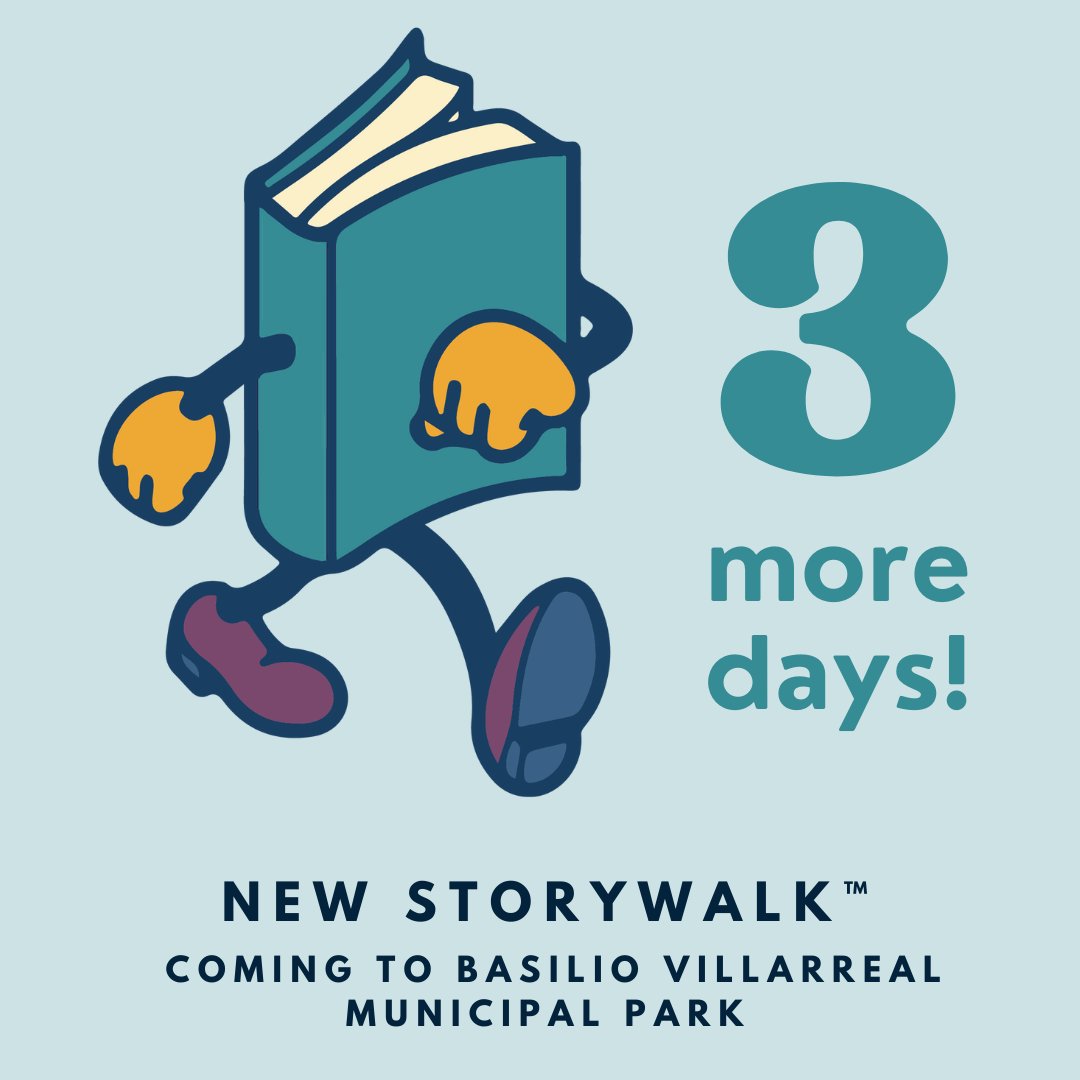 rgclibrary's tweet photo. StoryWalk™ with us Friday at 10AM at the Basilio Villarreal Park! In a collaborative effort with the Texas A&amp;M AgriLife Extension, @rgclibrary @CityofRGC Parks &amp; Rec, @WOWenvironments @_healthyparks, and Community leaders. https://t.co/UlCh2teZvK