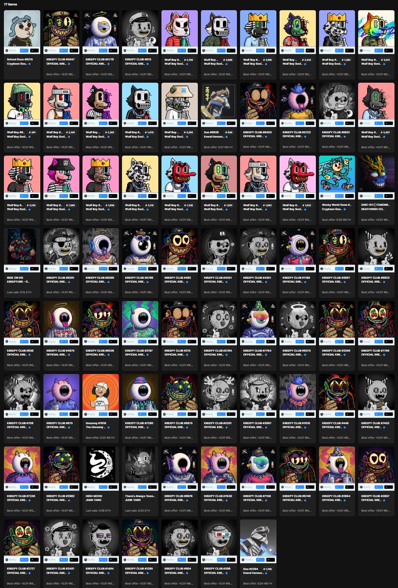 Forgotten that my vault looks like this🖤🔥