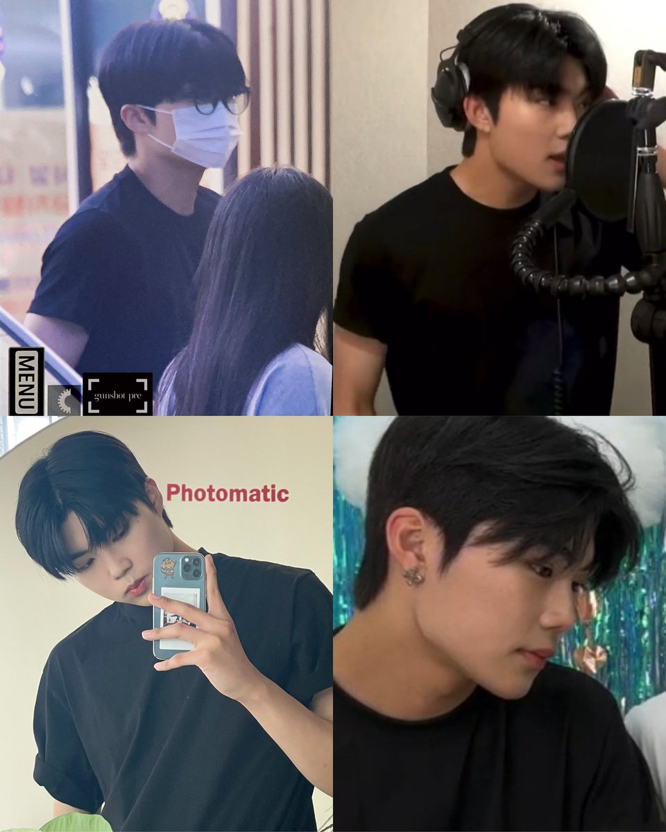 gunwookarchive's tweet photo. there's just something about gunwook in black shirts... https://t.co/DKIVyrNgwV