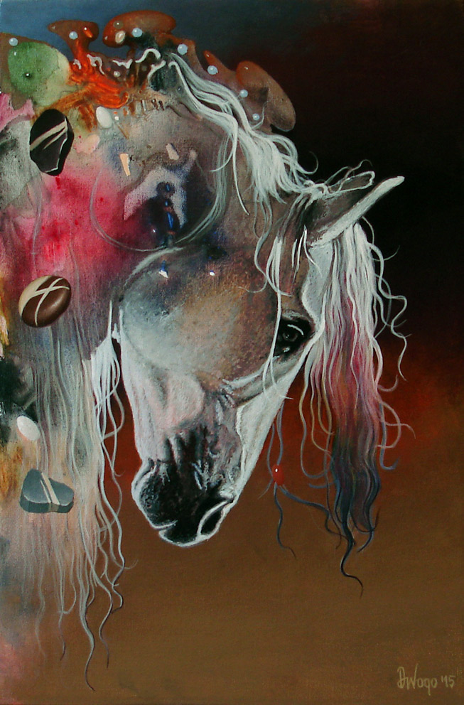 Haron, 30x20 cm, acrylic-oil on canvas, 2015.