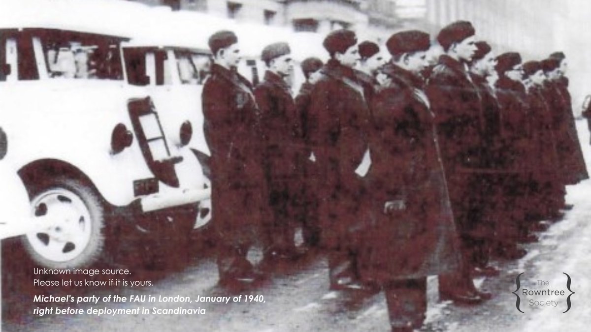On September 1st 1939, war broke out. Michael was a young student at Oxford. Unlike millions of his fellow countrymen, Michael a quaker and a pacifist, was a 'conscientious objector'. Rather than fight, Michael served for 6 years in the Friends’ Ambulance Unit (FAU).