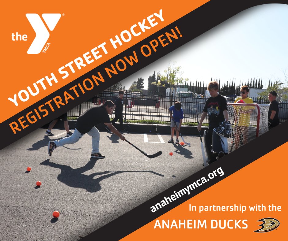 No ice, no problem!

Let's take to the pavement for Youth Street Hockey League at the YMCA Community Complex!

Join the fun today at anaheimymca.org to ensure your spot.

#AnaheimYMCA #AnaheimDucks #StreetHockey #YMCACommunityComplex 
#YMCAStreetHockey #ForABetterUS