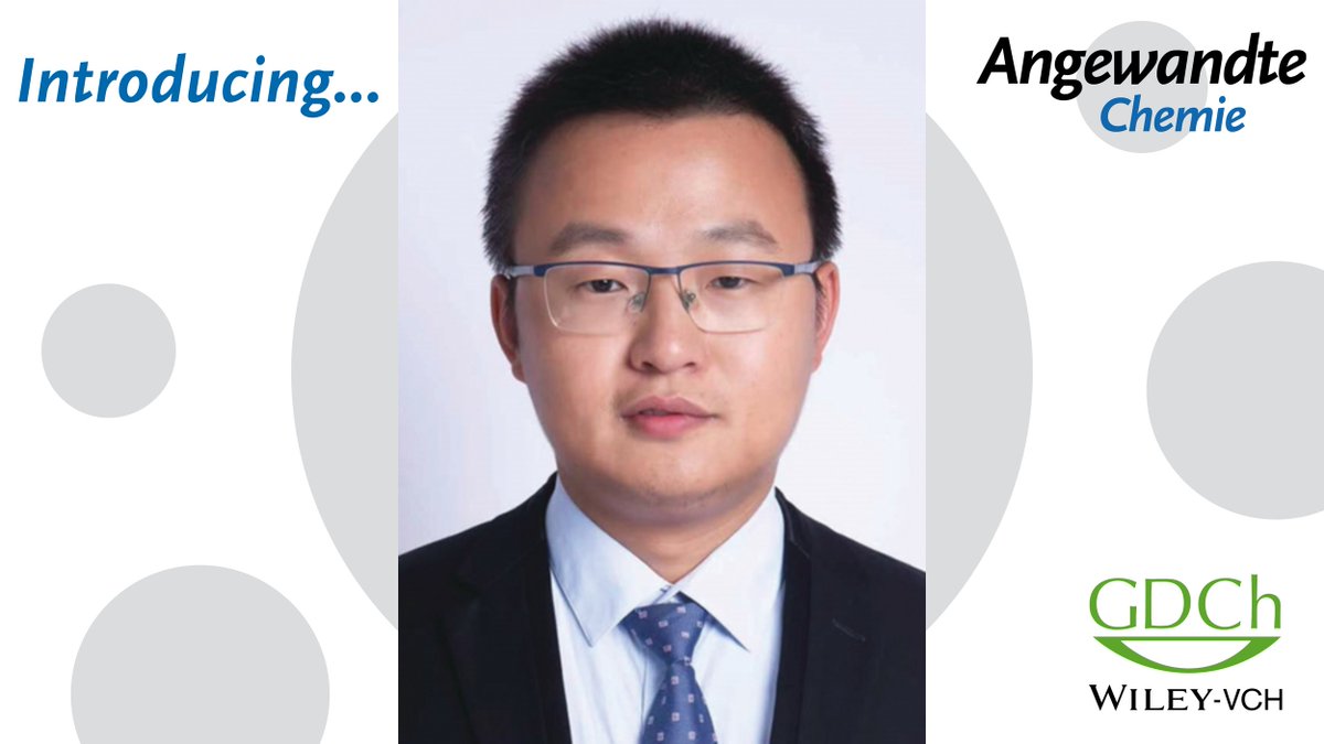 If De-Wei Gao were not a scientist, what would he be? Find out on his #IntroducingAngewandte page x.com/angew_chem/sta… onlinelibrary.wiley.com/doi/10.1002/an…