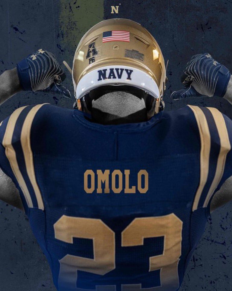 DonovynO's tweet photo. Blessed to receive an OFFICIAL offer to play @NavyFB @NavyFBrecruit @CoachJ_Williams https://t.co/U5iFByQ1ll