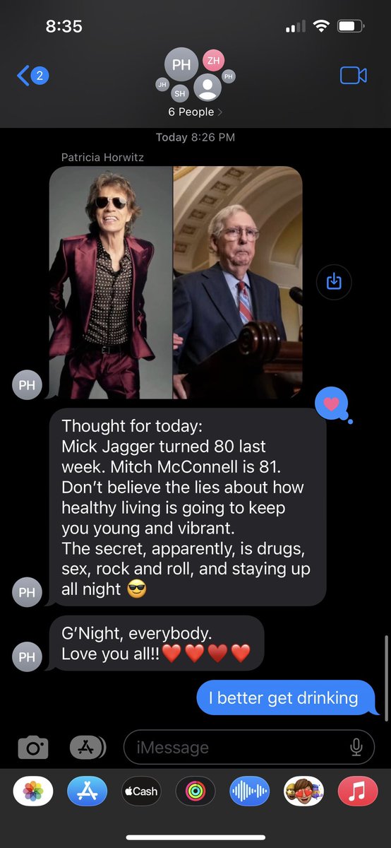 sshorwitz's tweet photo. What my Mom sends to our Family chat. https://t.co/oMir9anDM6