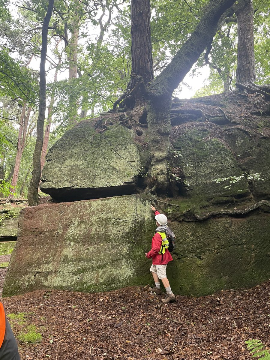 Day 3 of the geoscience summer school, effective ways of teaching tectonics through fieldwork at Alderley Edge
#GESS23 <a href="/PeteLoader/">Pete Loader</a> <a href="/ESTA_UK/">ESTA</a> <a href="/EuroGeosciences/">European Geosciences Union</a>