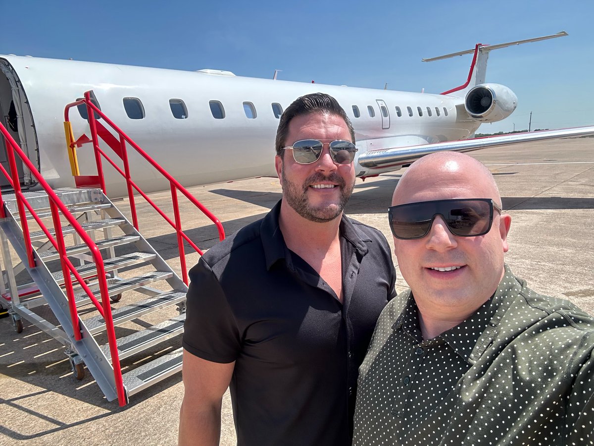 FitermanSports's tweet photo. 🔥🛩️JET FLYING ON A WEDNESDAY! Off to Dallas to see @jakepaul and @NateDiaz209 work out. I wonder what we are up to!?! STAY TUNED #FitermanSports #PaulDiaz #LFG #JetFlying https://t.co/1u6OHLrpvg