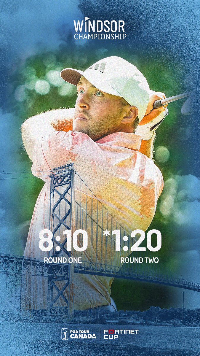 Looking forward to this weeks @YQGChampionship <a href="/PGATOURCanada/">PGA TOUR Americas</a> at <a href="/ambassadorgolf/">Ambassador Golf Club</a>. Grateful for the support of <a href="/CalLeGrow/">Cal LeGrow Insurance & Financial Group</a> <a href="/TPC_Toronto/">TPC Toronto at Osprey Valley</a>.