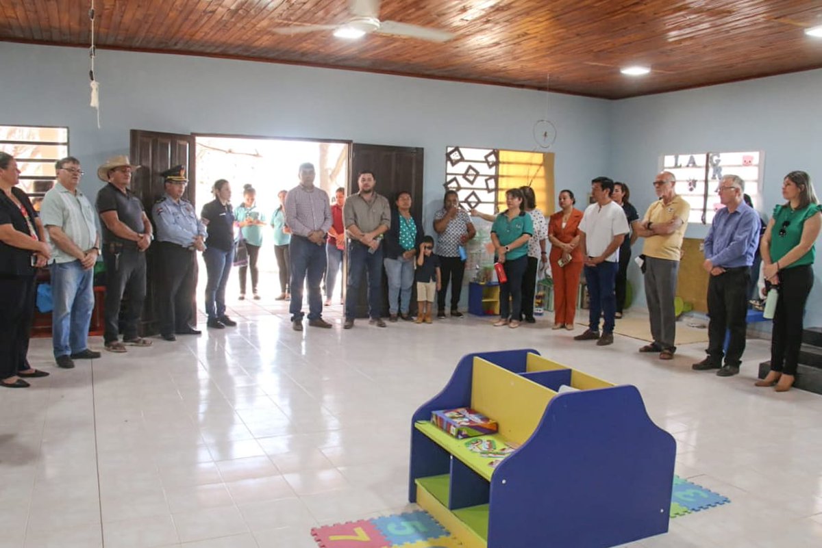 MINNAParaguay's tweet photo. 😃En el marco de la Estrategia Nacional de Atención Integral a la Primera Infancia @kunuugovpy,  fue inaugurado el primer Espacio de Desarrollo Infantil – EDI Kunu’u 18 del departamento de Boquerón, en la ciudad de Mariscal Estigarribia.

https://t.co/GgplsRkrGR https://t.co/PVHUQ67EM8