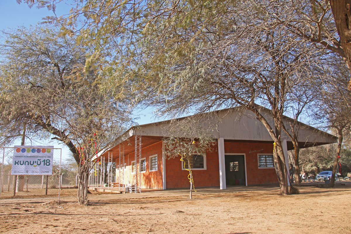 MINNAParaguay's tweet photo. 😃En el marco de la Estrategia Nacional de Atención Integral a la Primera Infancia @kunuugovpy,  fue inaugurado el primer Espacio de Desarrollo Infantil – EDI Kunu’u 18 del departamento de Boquerón, en la ciudad de Mariscal Estigarribia.

https://t.co/GgplsRkrGR https://t.co/PVHUQ67EM8