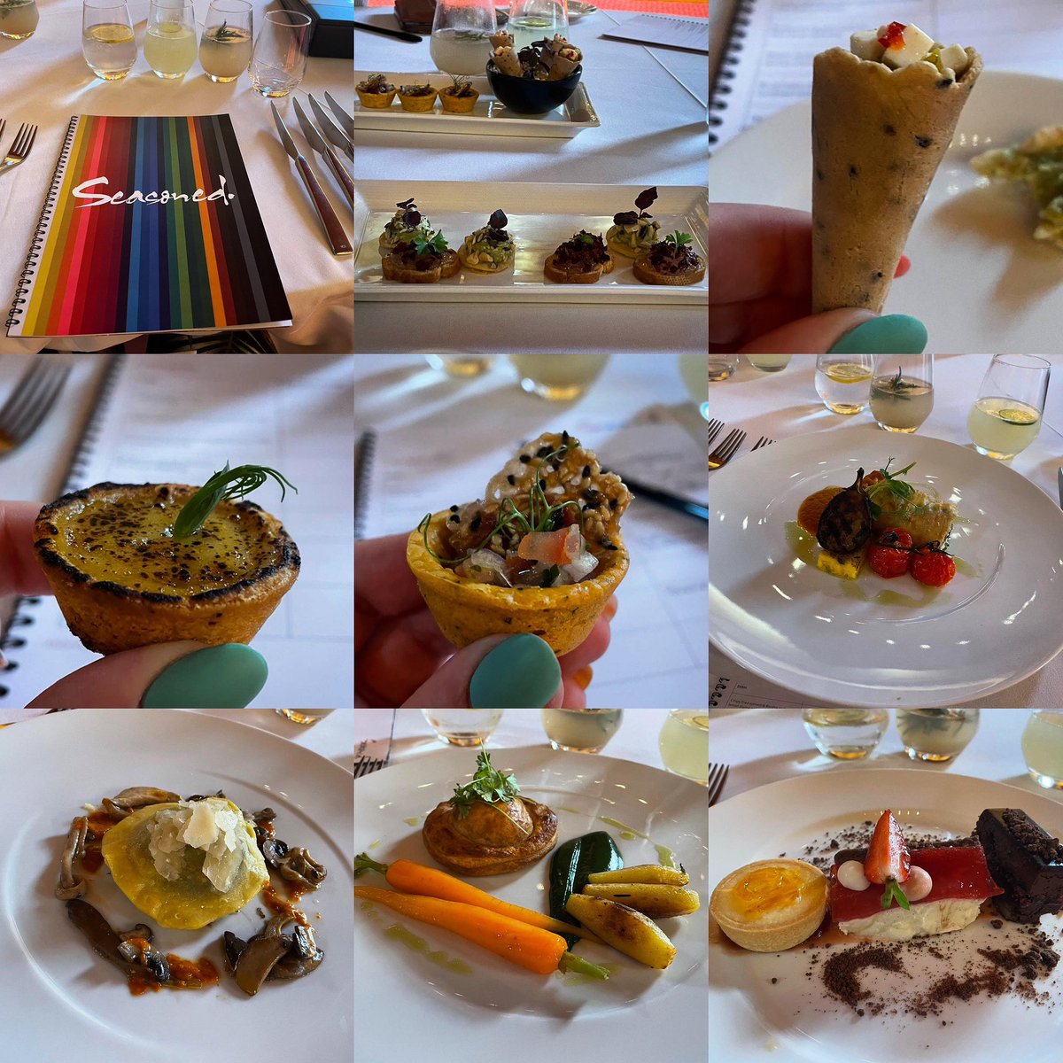 Tasting food for menu choices is now my new favourite type of work meeting 😍 thank you <a href="/BeSeasoned_/">Seasoned</a>  for having us