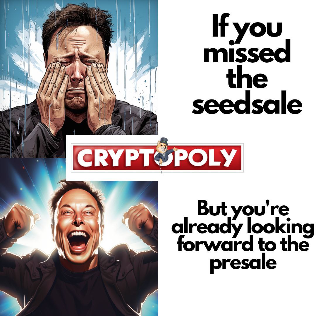 CryptopolyWorld's tweet photo. Take your chance, to be early.
#PRESALE Starts soon 🦾🚀

#Jailer #cryptonewstoday #oriele #الهلال_الوداد #มันจบแล้วครับนาย #BBNaijaAllStars    #cryptopoly #XTwitter #Shibarium #SHIBARMY #ElonX #Web3Gaming #NFTDROPS https://t.co/wycsWYrwwc