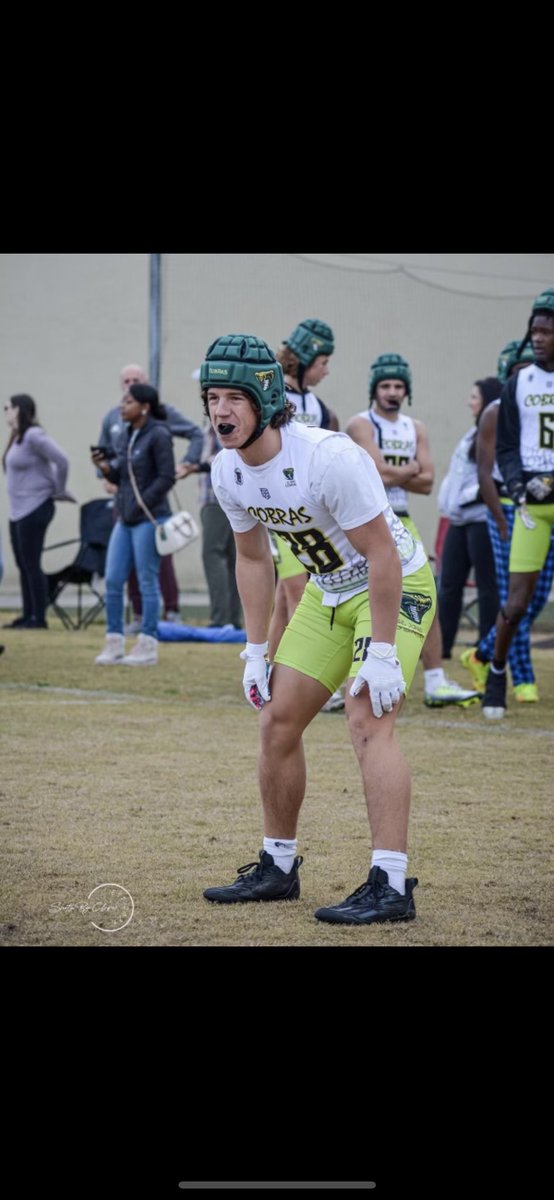 🚨Prospect Spotlight🚨

DB Parker Webster
Class of 24
<a href="/TCHSTorosFB/">Tocoi Creek Football</a> 
5’10 175lbs
3.6 GPA
Twitter: <a href="/Parkerweb2/">Parker</a> 

hudl.com/v/2JkcwC