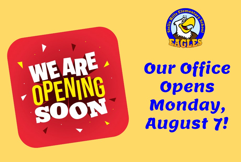 Our office opens this Monday!