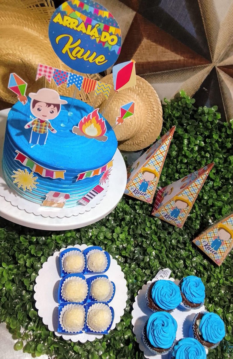 Arraia dos irmãos  ✨🎊🔥❤ 5 meses do Dioguinho 💙