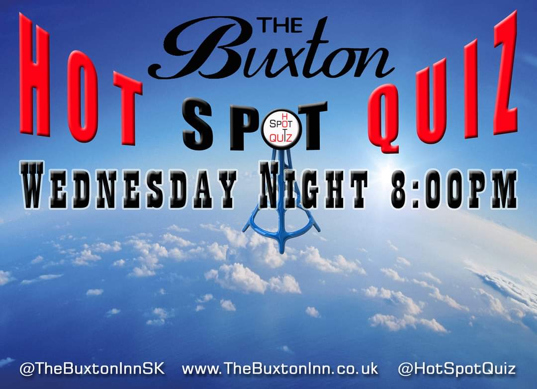 TheBuxtonInnSK's tweet photo. Join us "Up On'th Thill" here at your favourite Thai &amp; English Restaurant here in #GeeCross #Hyde
Book a table early &amp; enjoy a meal prior to @DaveDDecks
&amp; his @HotSpotQuiz &amp; #PYCR #ThaiFood #EnglishFood #ThaiMenu #EnglishMenu #QuizNight #HotSpotQuiz #SpeedQuiz #PlayYourCardsRight https://t.co/RcEu2Mqdlt