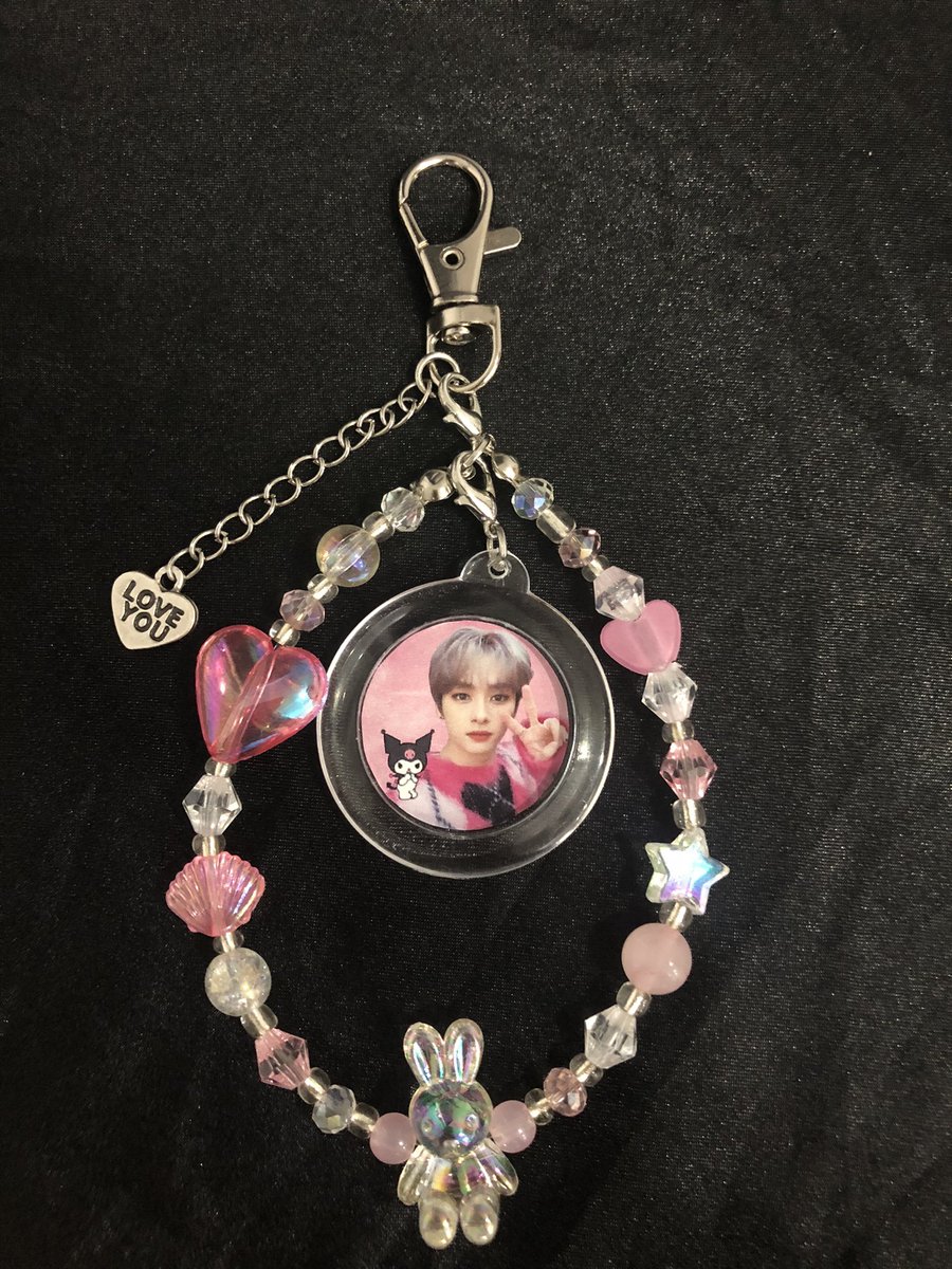 lino with kuromi &amp; leebit 🐰💙💖