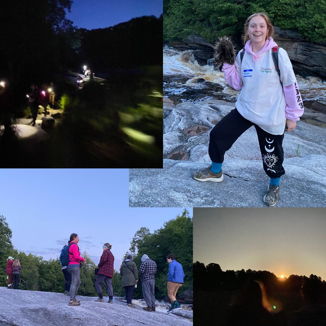 NatureUpNorth's tweet photo. Last night was SUPER at Hart's Falls! Although a Supermoon is not an “official” astrological term, the name rose in the 70's. We learned about and enjoyed the rise of August's Sturgeon Supermoon, thanks to all who came out! https://t.co/8nvhCLjTMt