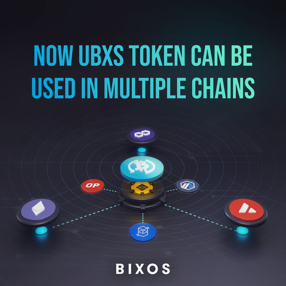 #UBXS token, has established bridges to significant networks such as #Ethereum, #Polygon, #Arbitrum, #Avalanche, #Fantom, and #Optimism.

These integrations not only make our project more accessible to a broad range of investors and users but also offer advantages like