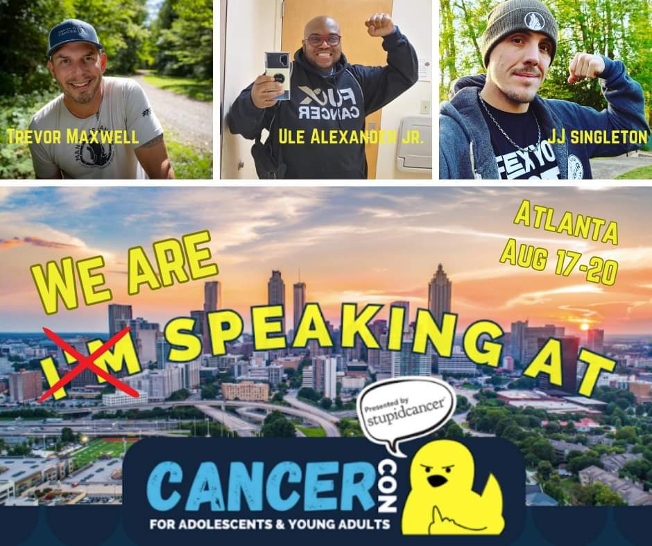 JJSingleton1's tweet photo. I'm beyond honored to be joining these men at @StupidCancer event #CancerCon
Man Up to Cancer in Atl Aug 17-20 we want to see you there The weekend will feature 20+ breakout sessions and 12+ social events at the Omni Atlanta Hotel at CNN Center
#CCL23 #CancerCon #ManUpToCancer https://t.co/WKAsf86xbl