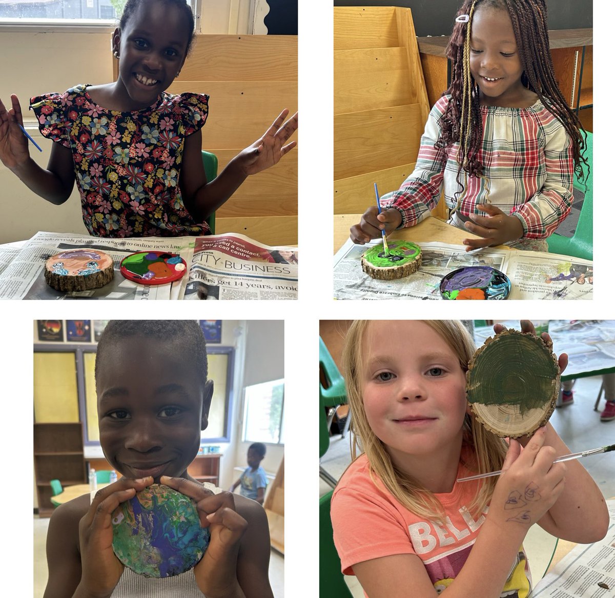 RachelMachnicki's tweet image. Painting is always a hit, especially when it is with wood and rocks! 🎨
#ASPIRELRSD
@pennerLRSD @minnetonkaLRSD @wyattLRSD  @darwinLRSD @louis_riel_sd