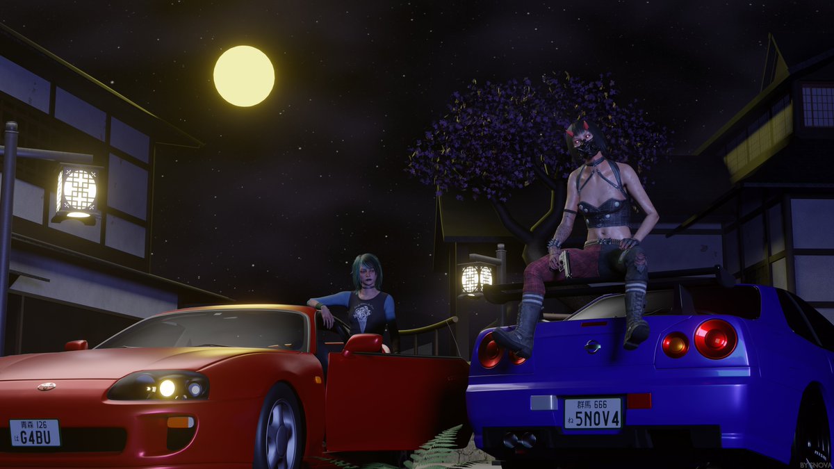 demon nea + goth cheryl @gabrielnothigh
