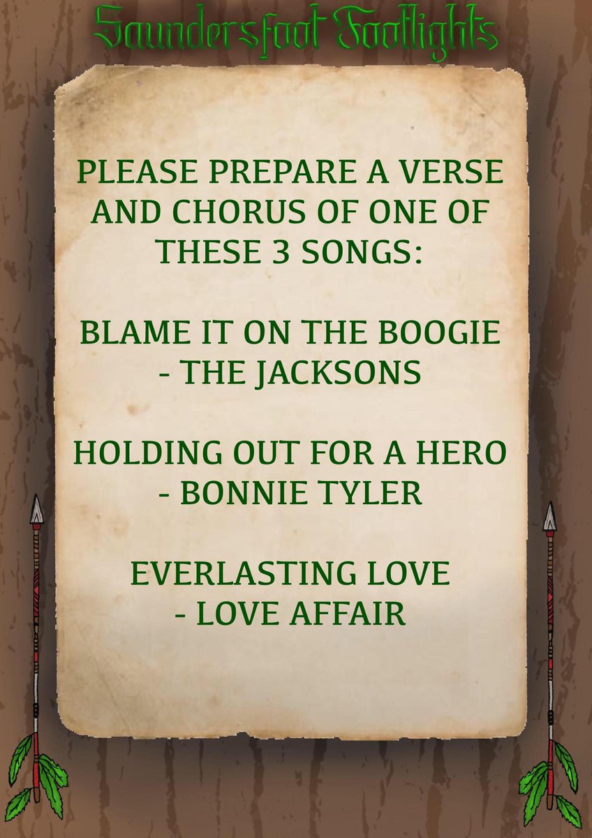 Saundersfoot Footlights tweet media